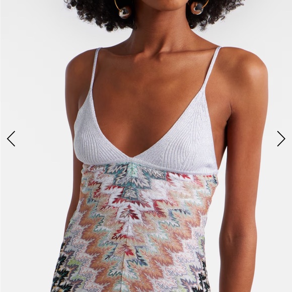 New 2026 Missoni Midi Dress 38 - Picture 3 of 13